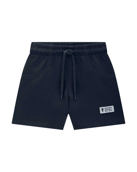 Conjunto Onda Marinha Blanco con Short azul marino