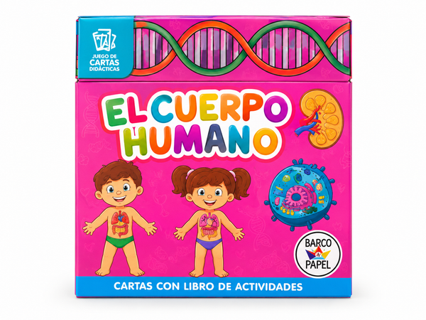 Cartas de Actividades "El cuerpo Humano"