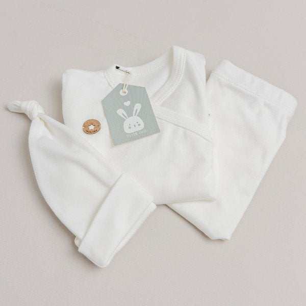 Set 3 Piezas Bebe Verte Reir Blanco