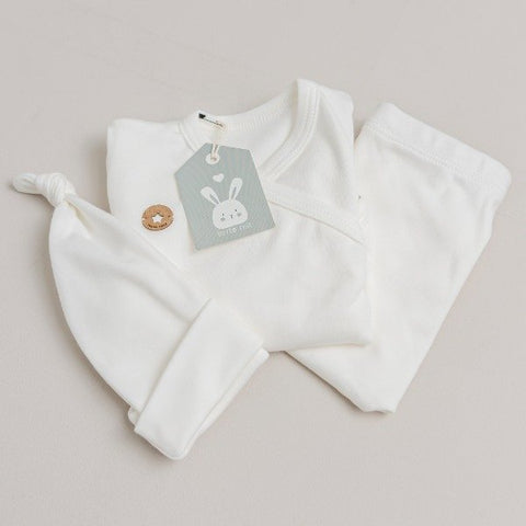 Set 3 Piezas Bebe Verte Reir Blanco