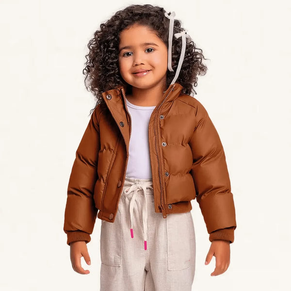 Campera Rompeviento Marrón