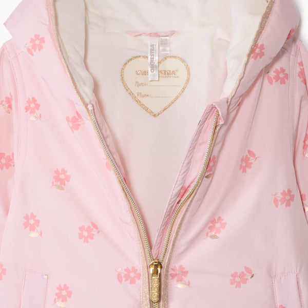 Campera Frizada Flores