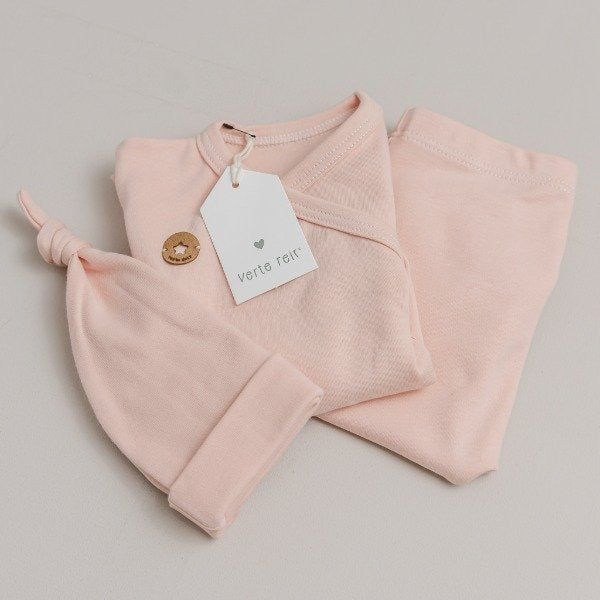 Set 3 Piezas Beba Verte Reir Rosa
