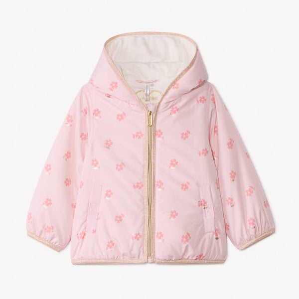 Campera Frizada Flores