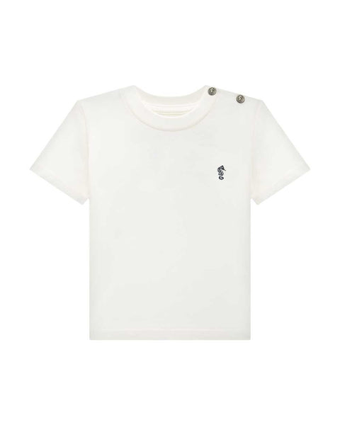 Conjunto Onda Marinha Blanco con Short azul marino