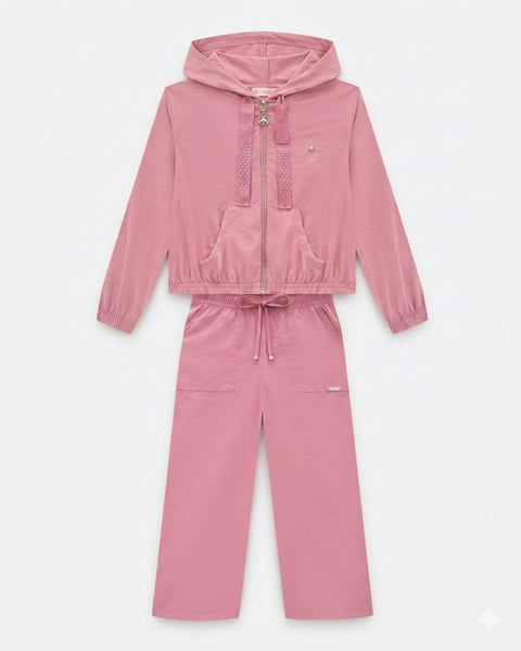 Conjunto Nena Canguro Rosa