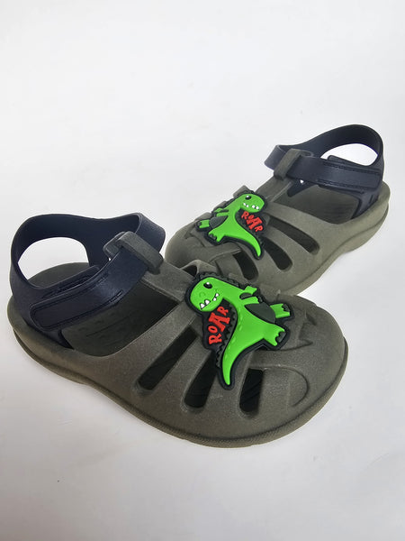 Crocs Dino Verde Militar