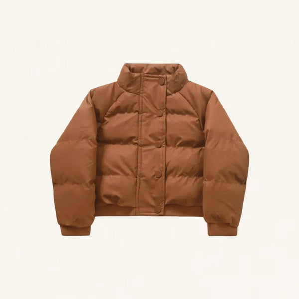 Campera Rompeviento Marrón