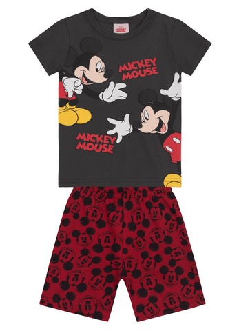 Conjunto Mickey Rojo