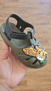 Crocs Jirafa Verde Militar