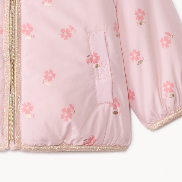 Campera Frizada Flores