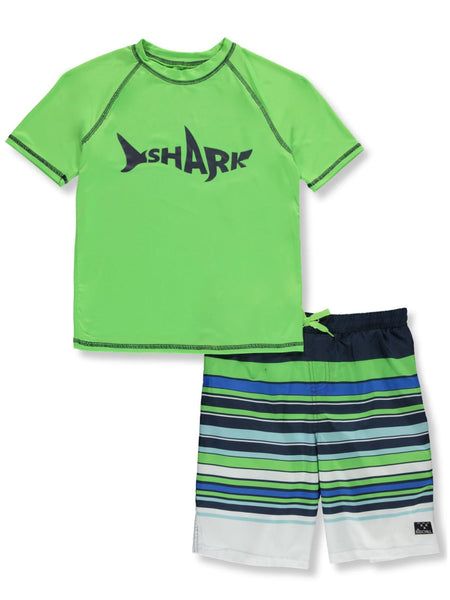 Traje de baño Verde Con Protección UV