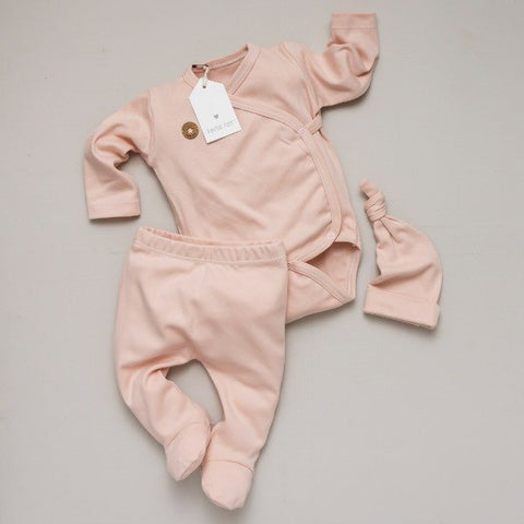 Set 3 Piezas Beba Verte Reir Rosa