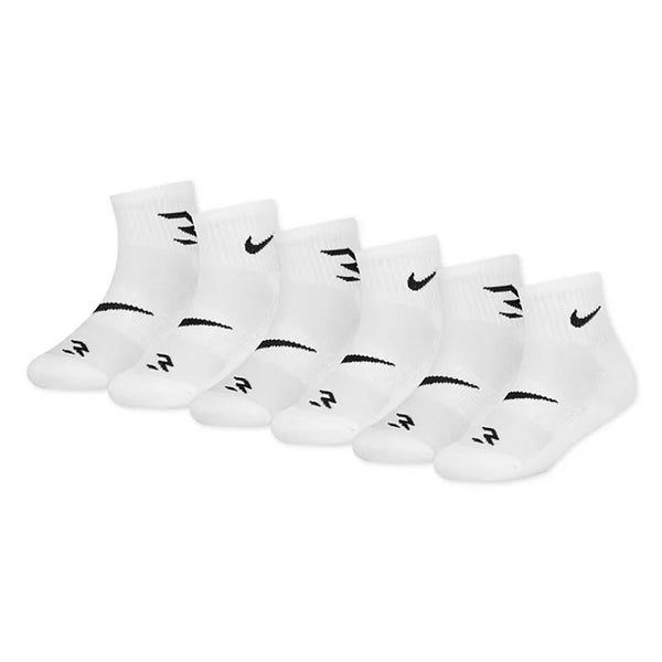 Medias Nike x6 Dri-Fit Blancas