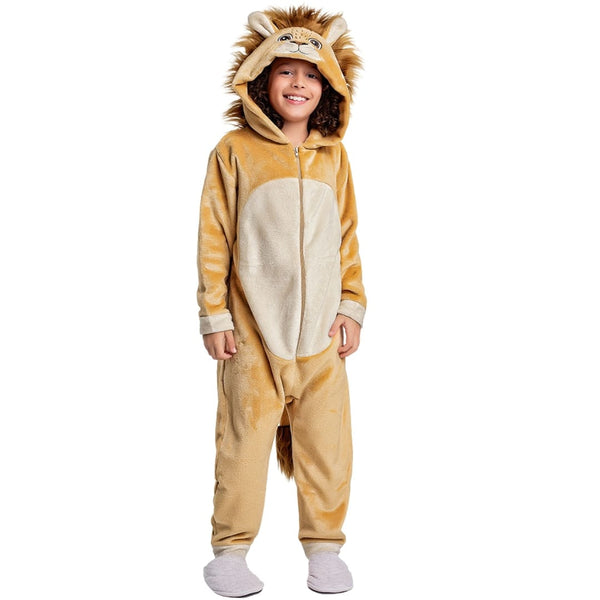 Enterito Pijama León