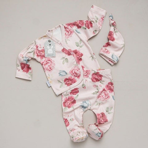 Set 3 Piezas Beba Verte Reir Rosa