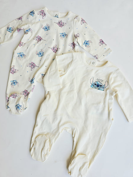 Set x2 Enteritos Stitch