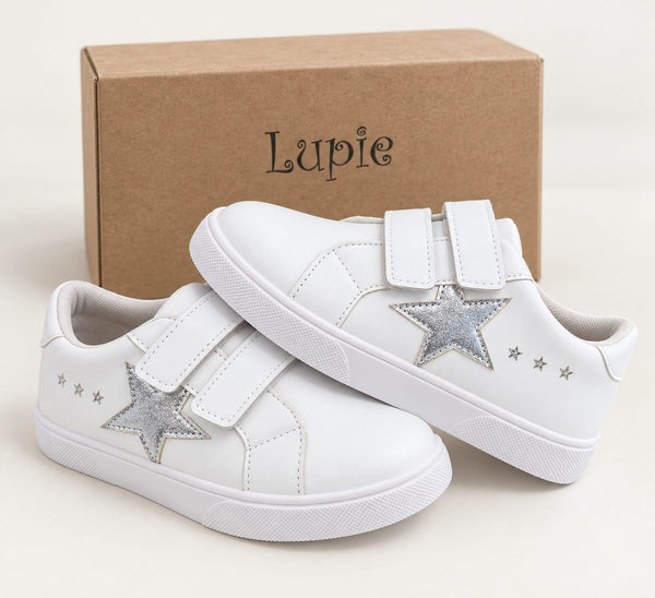 Calzado Blanco Doble Velcro Estrella