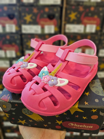 Crocs Unicornio Fucsia
