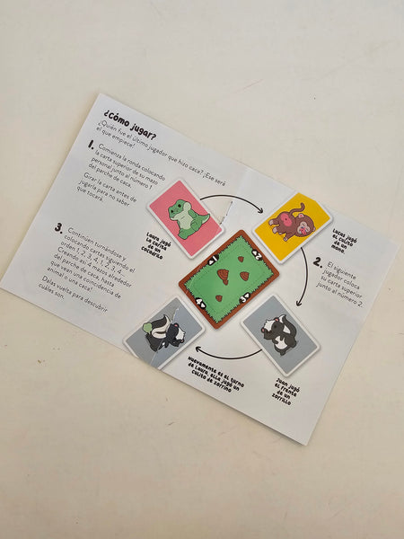 Cartas de juegos de Animalitos