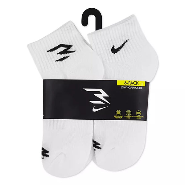 Medias Nike x6 Dri-Fit Blancas