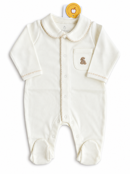 Enterito Bebe Pima Crema