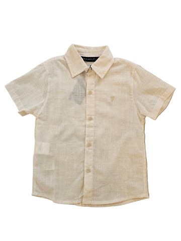 Camisa de Lino Beige