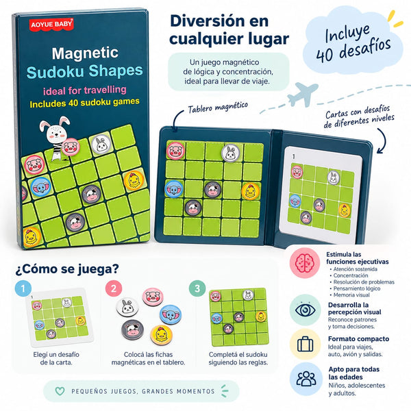 Juego Sudoku Magnético
