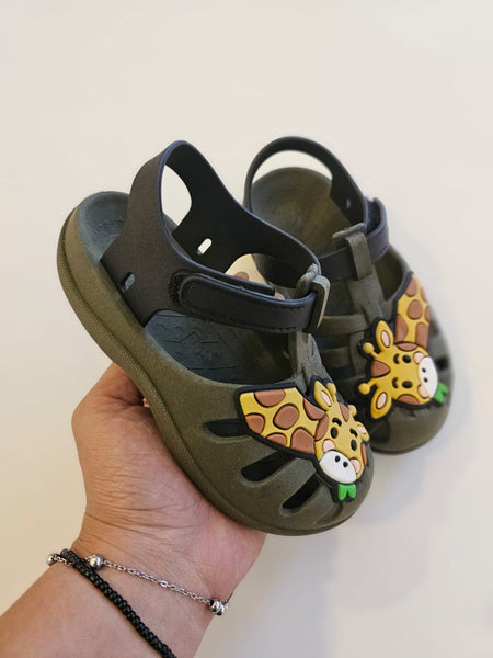 Crocs Jirafa Verde Militar