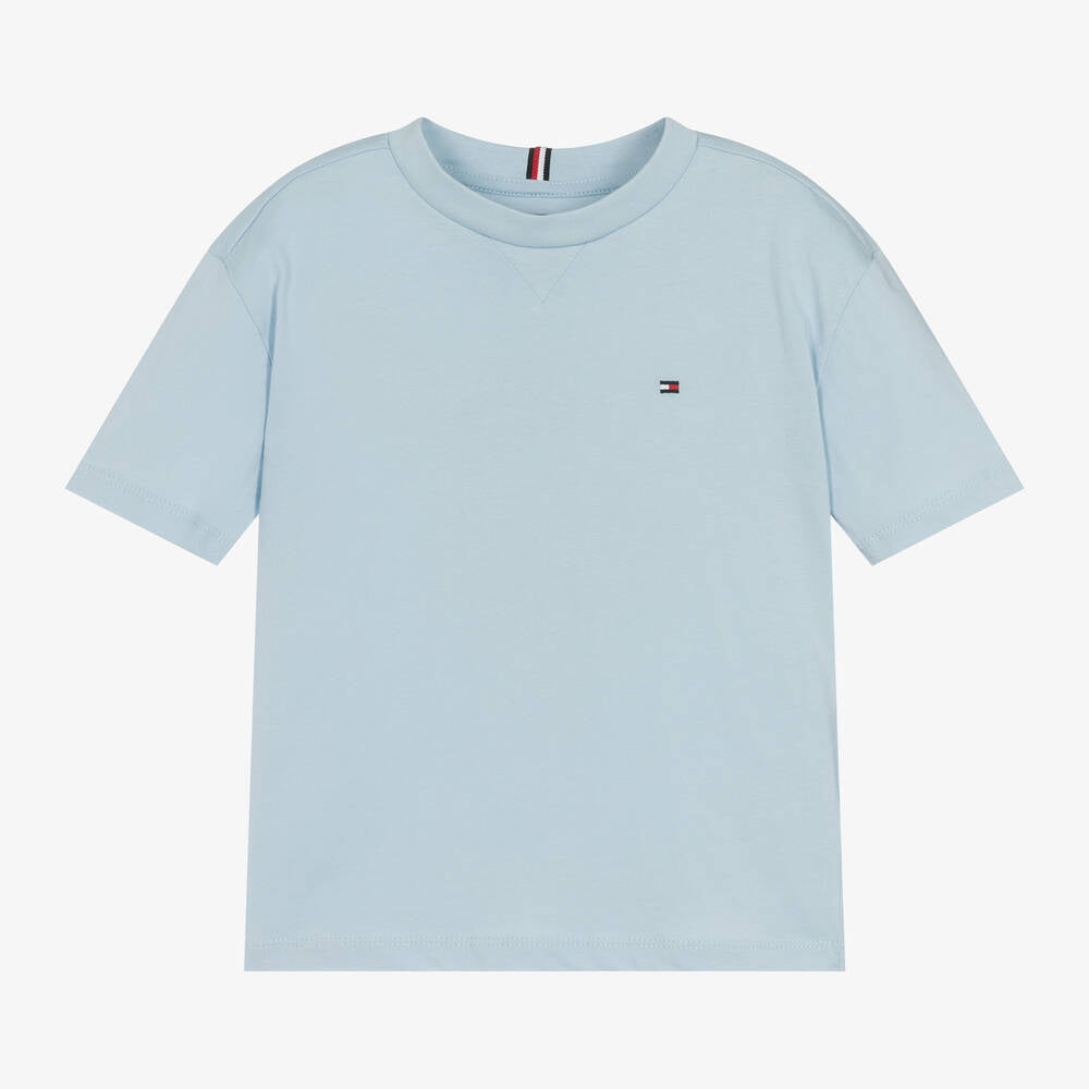 Remera Tommy Celeste