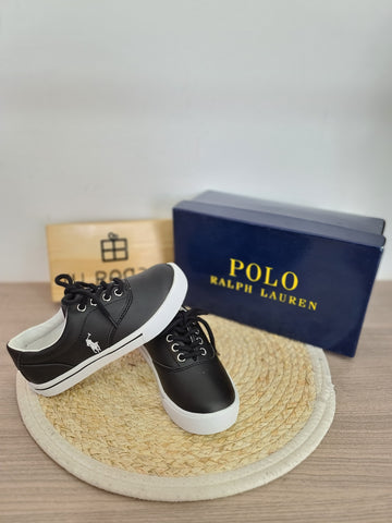 Calzado Polo Ralph Lauren Negro con Cordon