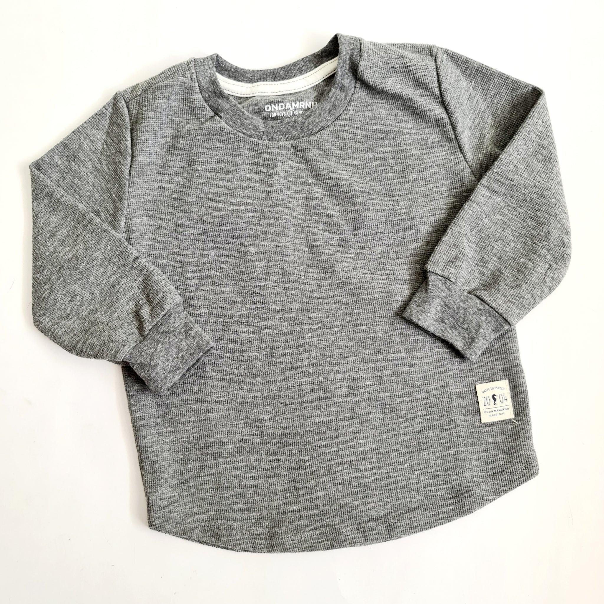 Remera Gris Termica nene