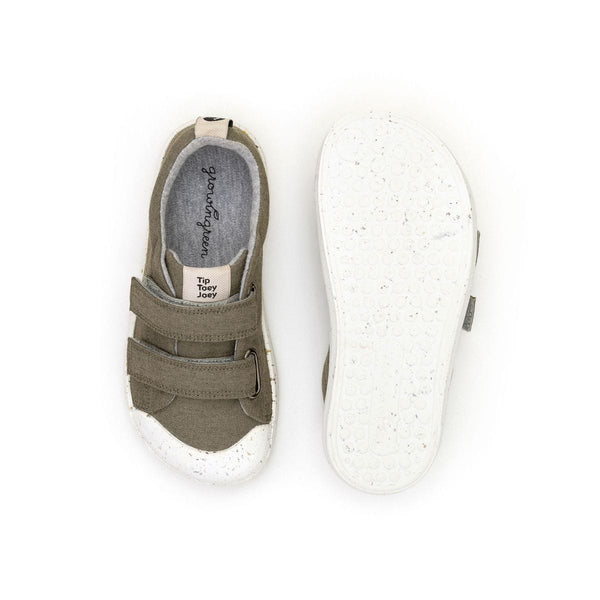 Calzado Tip Toey Joey Verde Eco Canvas