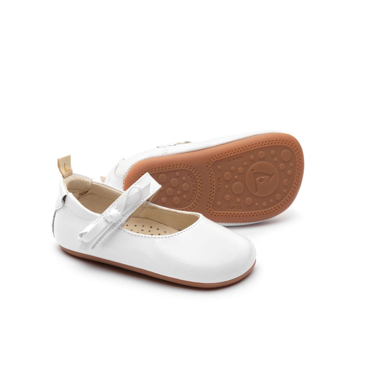 Calzado Tip Toey Joey Patent White