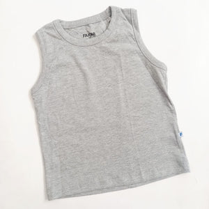 Camisilla de Algodon Nene Gris